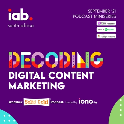 Decoding Digital Content Marketing podcast channel artwork